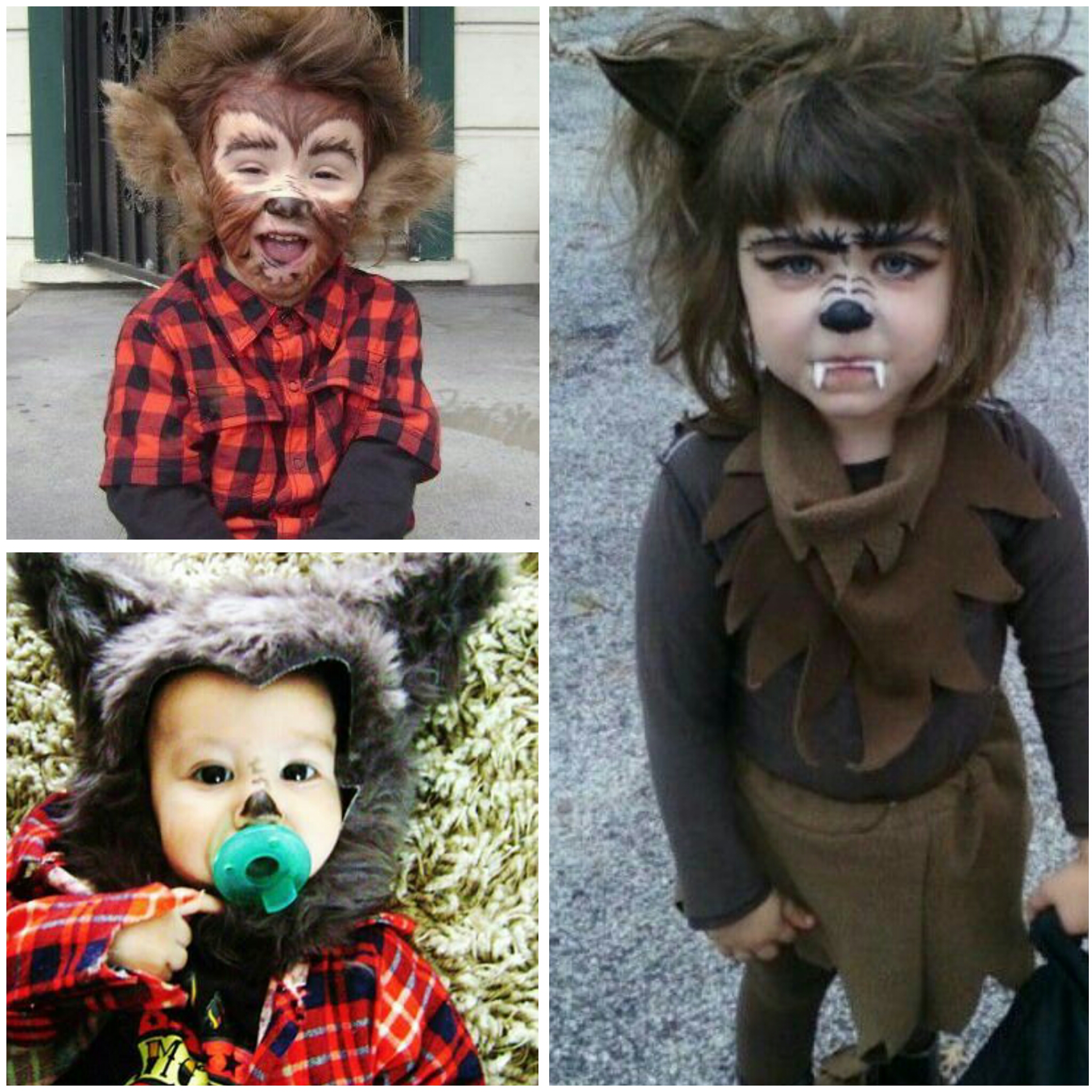 Disfraz Halloween niños lobo