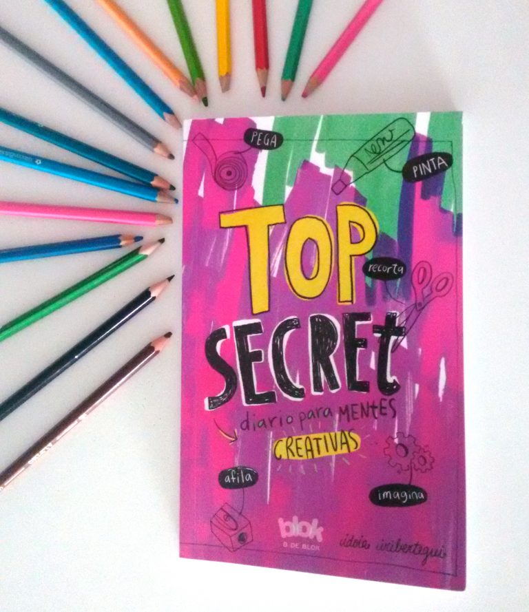 Top Secret, un libro para fomentar la creatividad de los niños