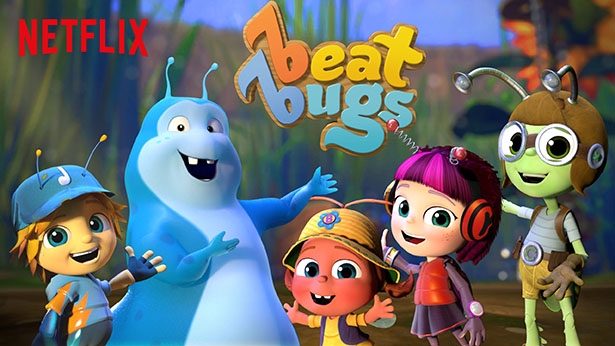 Presentación Beat Bugs Netflix