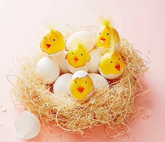 Decorar huevos de Pascua
