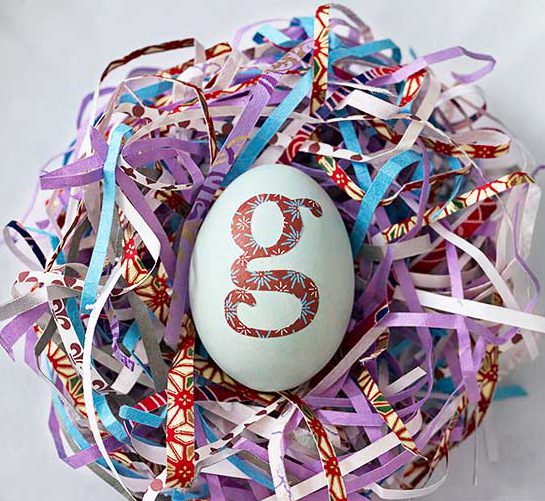 Decorar huevos de Pascua 6