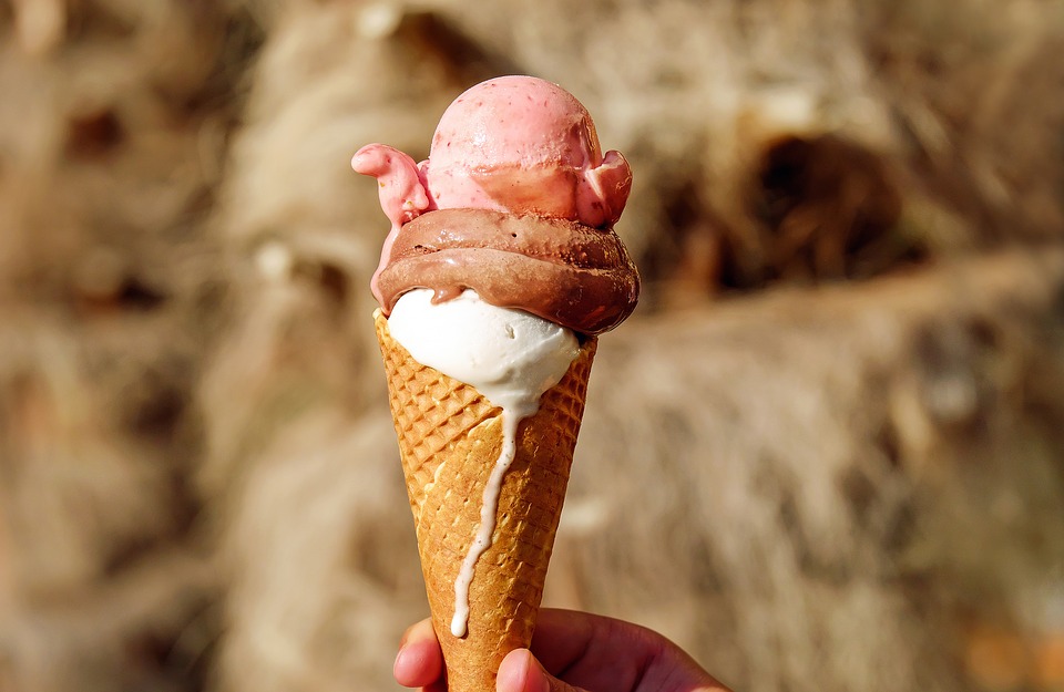 planes de verano comer helado