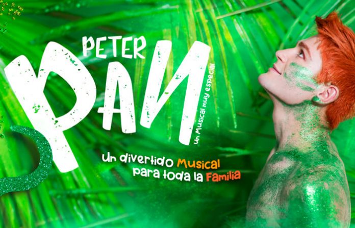 cartel Peter Pan un musical muy especial
